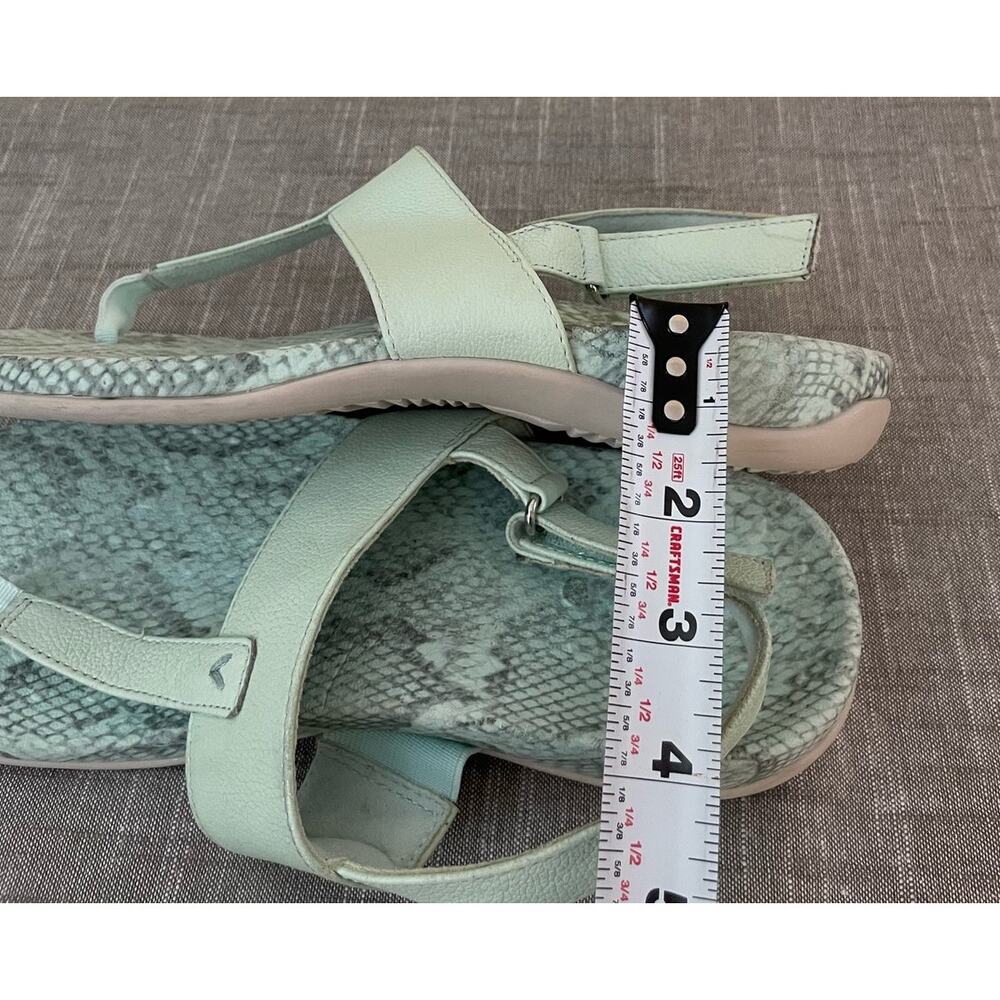 VIONIC Tala Womens Size 9 Mint T-Strap Slingback Sandals - Picture 12 of 12